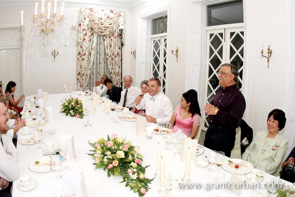 Small Wedding at the Carcosa dinner