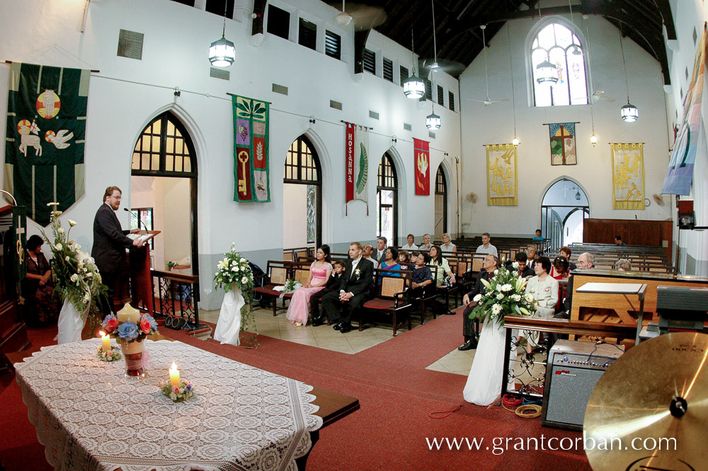 St Andrews Church Raja Chulan Wedding interior