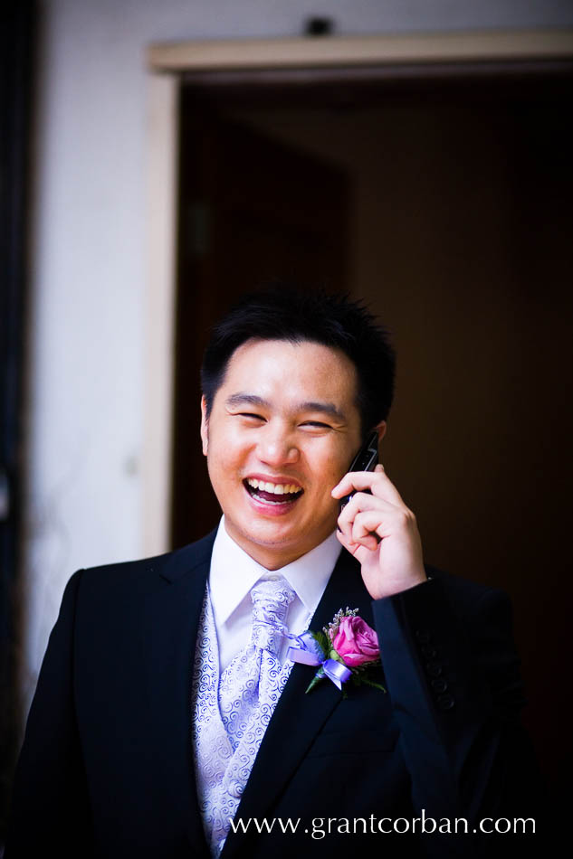 Douglas Lim actor comedian and stand up comic wedding day photos