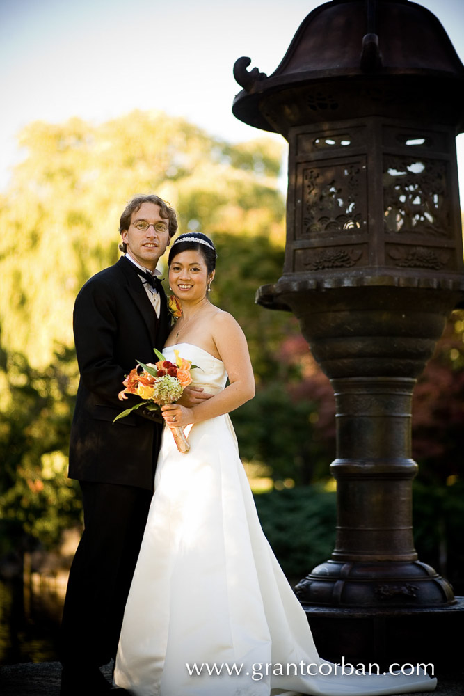 Wedding Portraits in Boston Common, Massachusetts