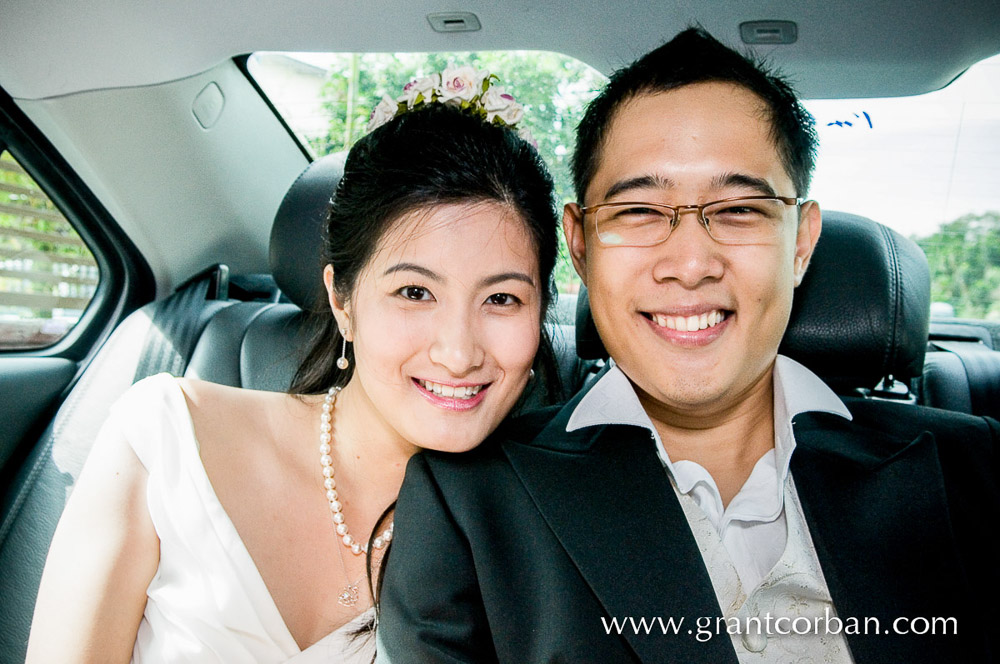 Justin and Shermayne's garden wedding at the Bangsar Seafood Garden Restaurant