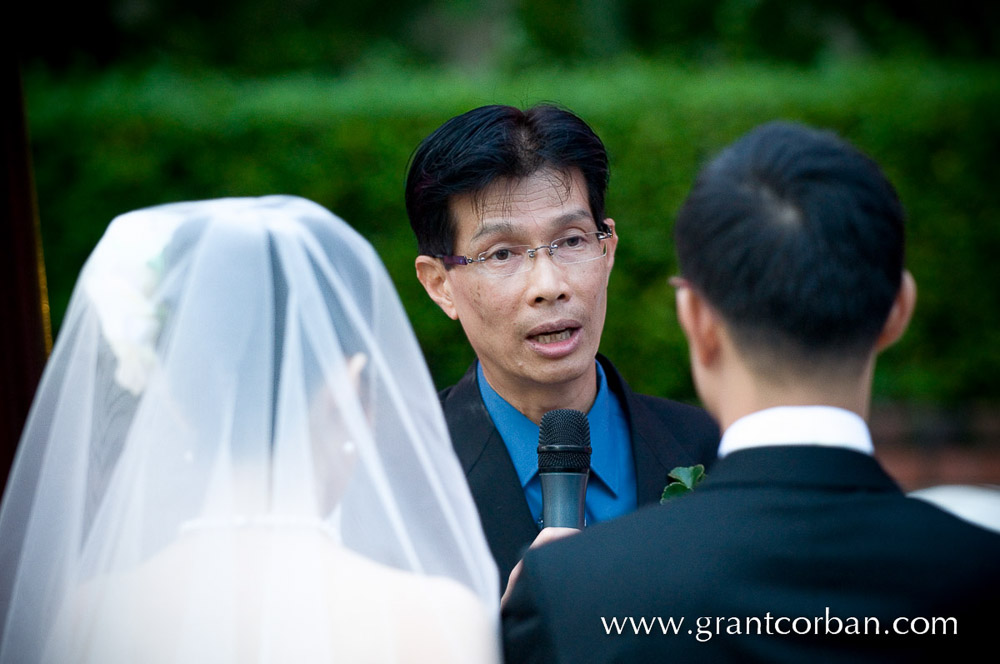 Justin and Shermayne's garden wedding at the Bangsar Seafood Garden Restaurant