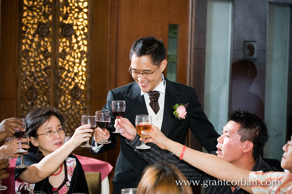 Justin and Shermayne's garden wedding at the Bangsar Seafood Garden Restaurant