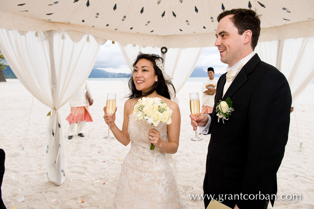 Destination Beach Wedding at the Four Seasons Resort, Langkawi