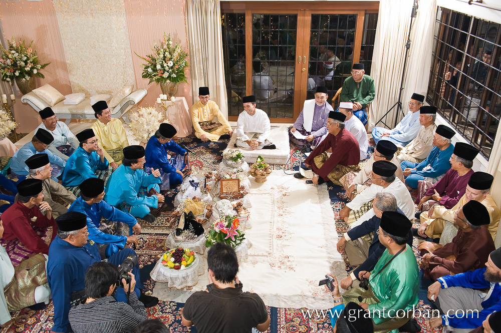 Malay wedding akad nikah in Kuala Lumpur of Maryam and Hezran