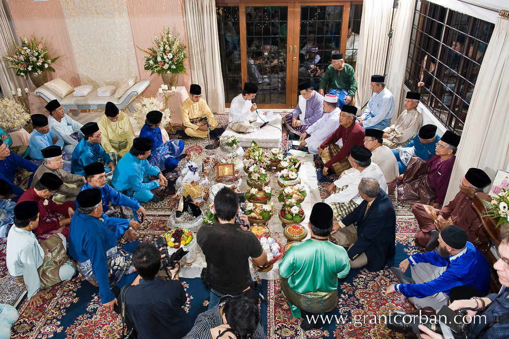 Malay wedding akad nikah in Kuala Lumpur of Maryam and Hezran
