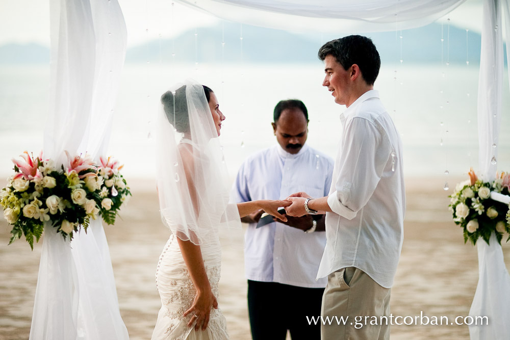 Beach Wedding at the Datai, Langkawi