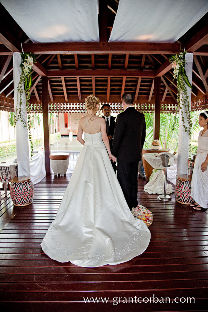 Small intimate wedding for two at the Four Seasons Langkawi