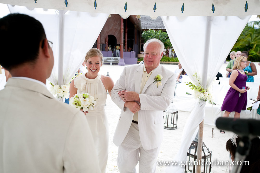 Beach wedding at the Four Seasons Hotel Resort on Langkawi Malaysia