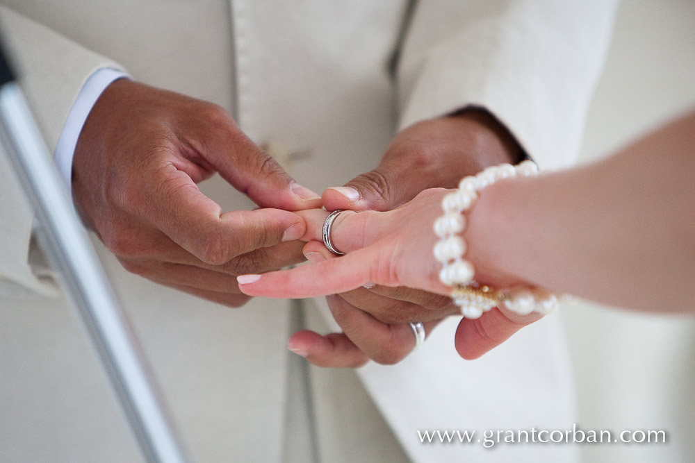 Beach wedding at the Four Seasons Hotel Resort on Langkawi Malaysia
