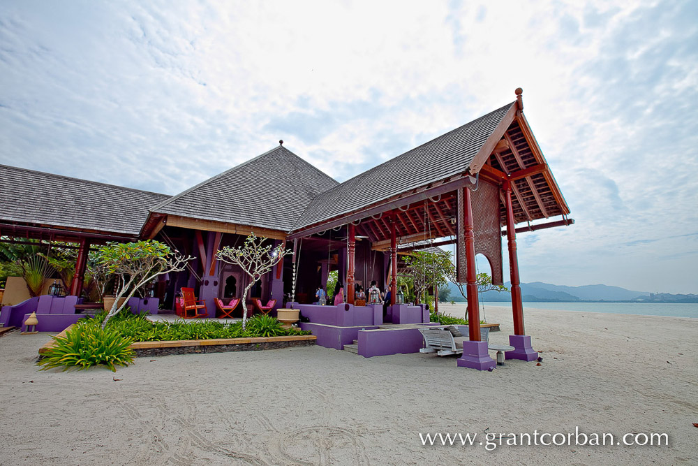 Chinese Tea Ceremony at the Rhu Bar at the Four Seasons in Langkawi