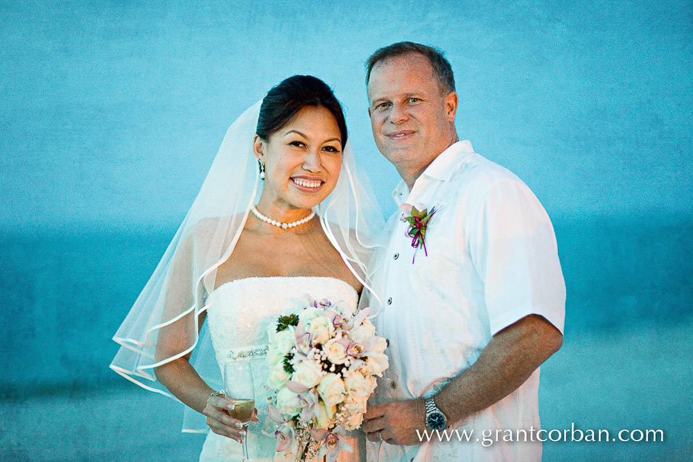 Wedding Portraits on the Beach at the Four Seasons Langkawi