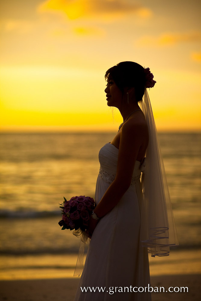 Wedding portraits at Pangkor Laut Resort