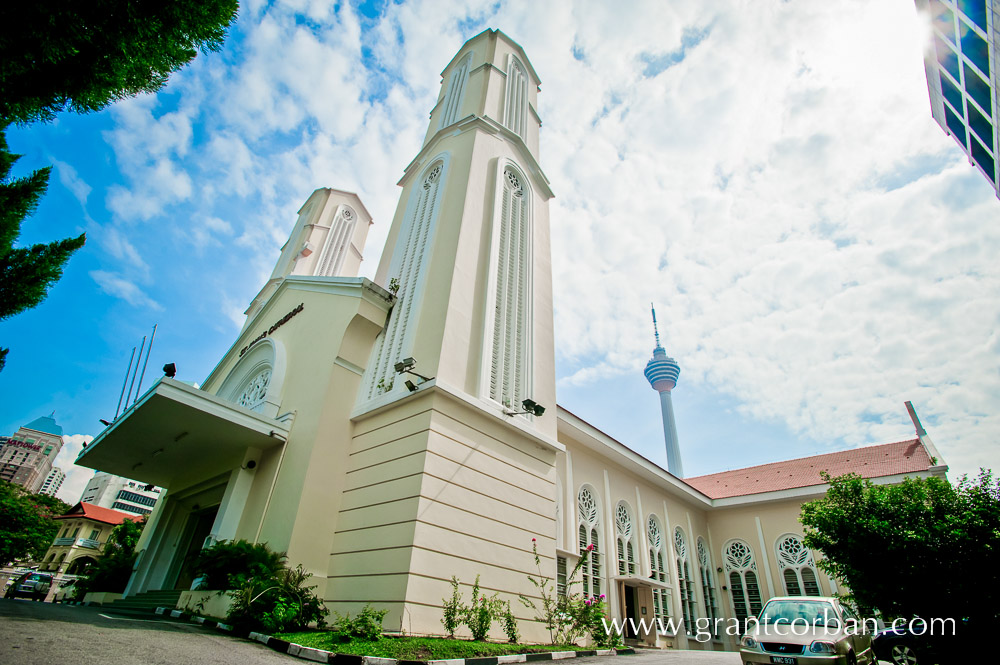 St Johns Cathedral in the heart of Kuala Lumpur