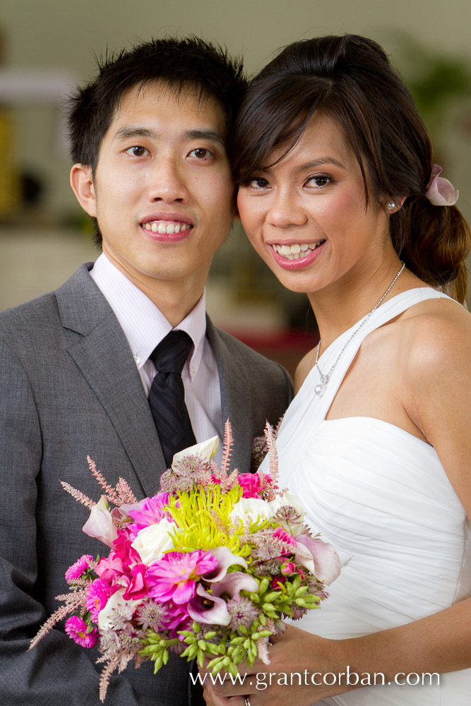 Wedding Portraiture in St Johns Cathedral Kuala Lumpur
