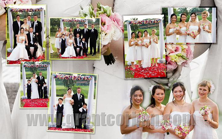 montage wedding album hyatt saujana photography