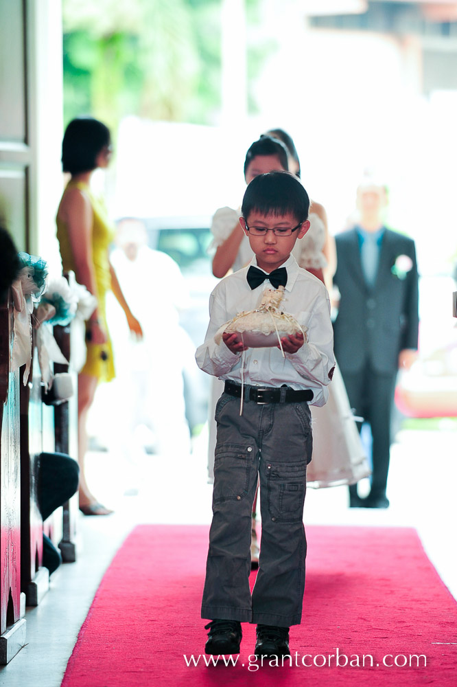 wedding at zion lutheran church brickfields