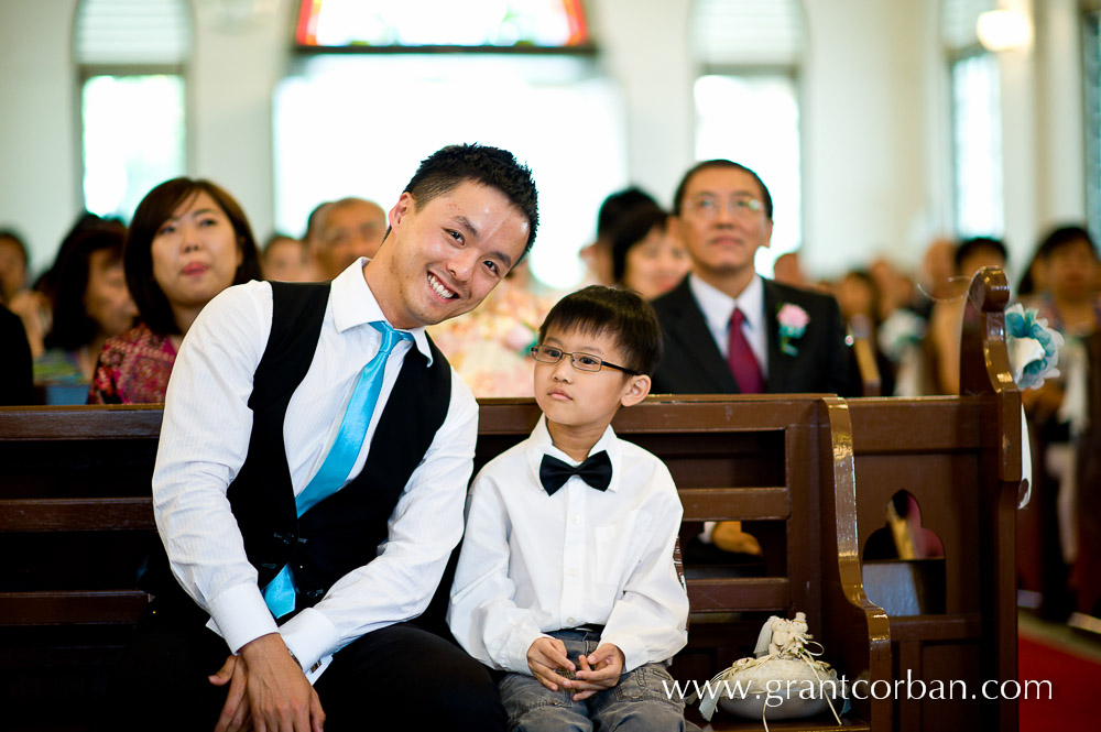 wedding at zion lutheran church brickfields