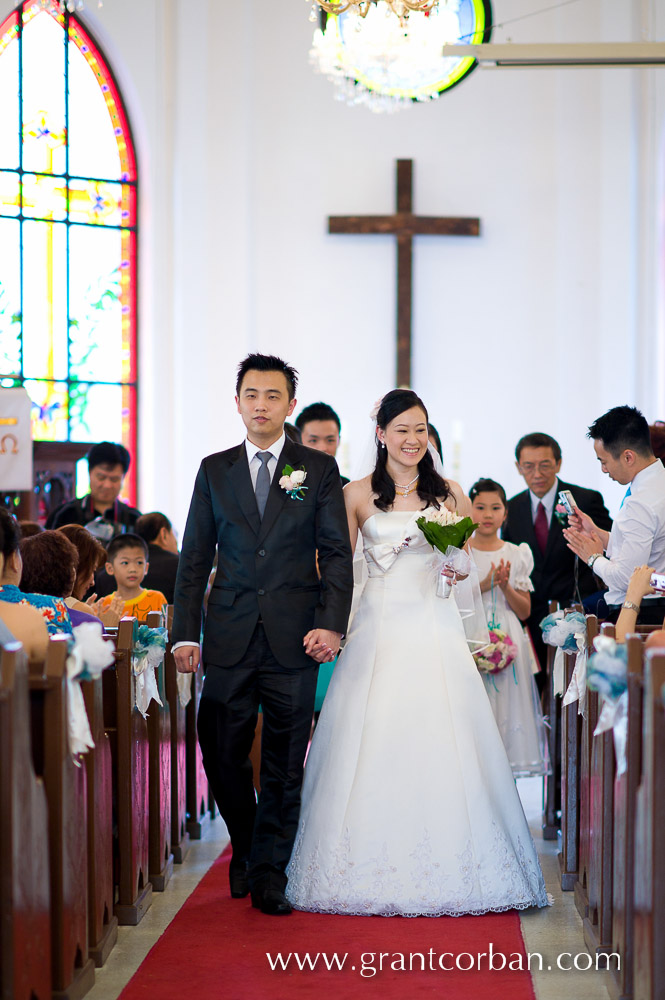 wedding at zion lutheran church brickfields