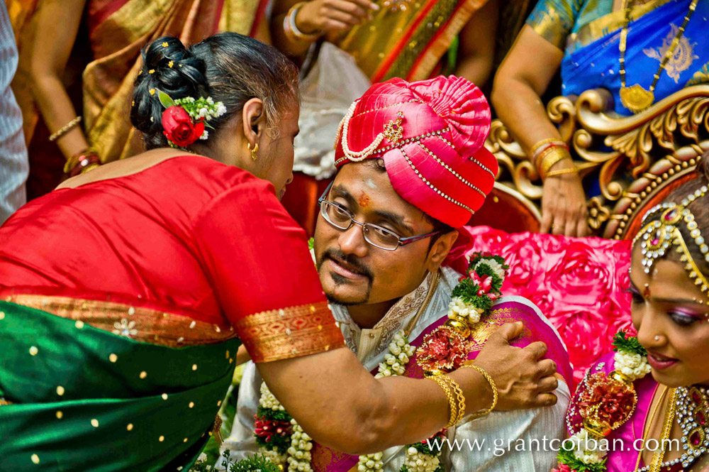 Indian Hindu wedding at holiday villa hotel subang logan and punam