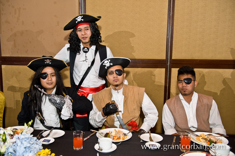 Transmarco Hush Puppies malaysia annual corporate dinner and awards night at sunway lagoon resort with fancy dress theme