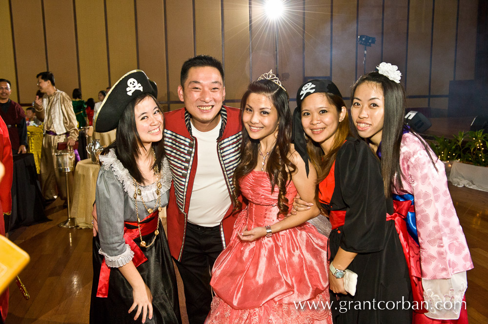 Transmarco Hush Puppies malaysia annual corporate dinner and awards night at sunway lagoon resort with fancy dress theme
