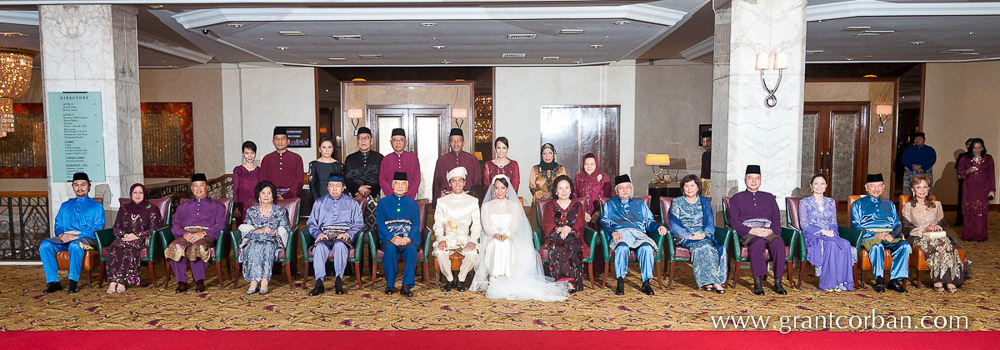 Malay wedding at the Shangrila hotel kuala Lumpur with royalty