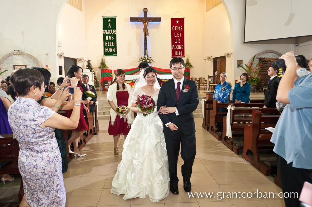 Wedding at Assumption Church Petaling Jaya PJ