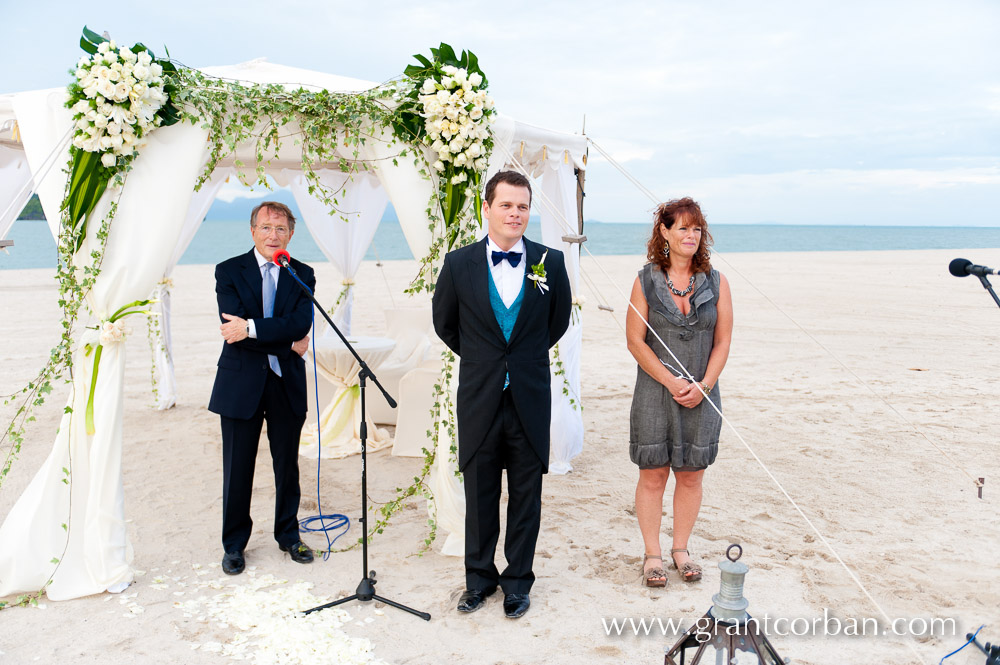 four seasons langkawi sunset beach wedding dominic weiwei