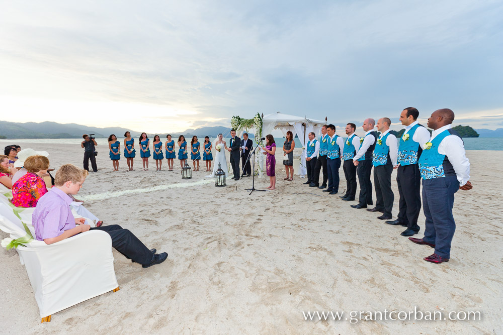 four seasons langkawi sunset beach wedding dominic weiwei