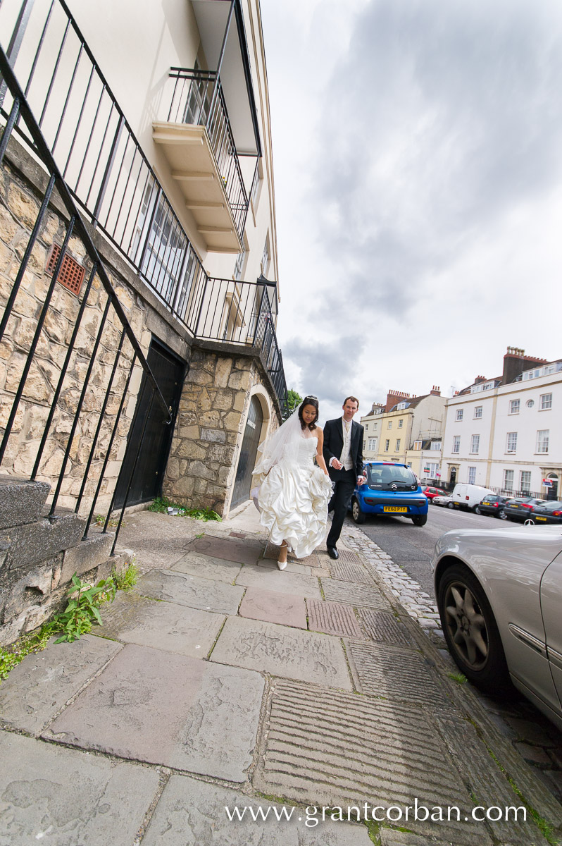 Mark and May Choo's wedding portraits in Winford and Bristol