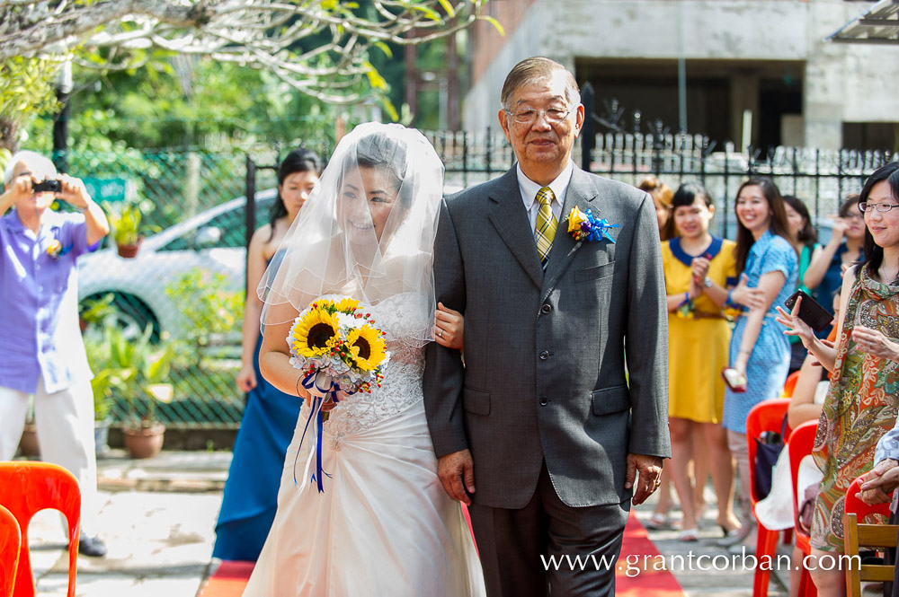 Kota kinabalu city harvest church garden wedding