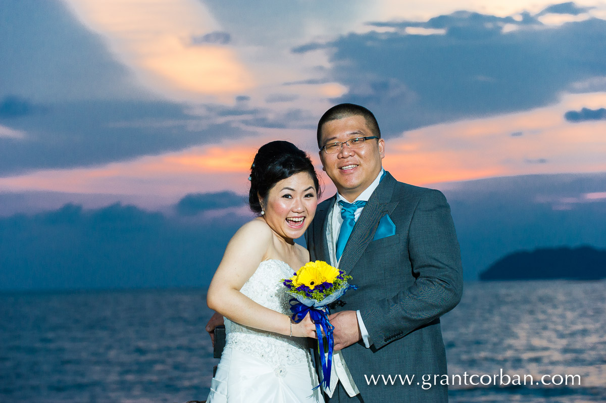Fan Jean and Lee's Wedding at the Shangrila Tanjung Aru