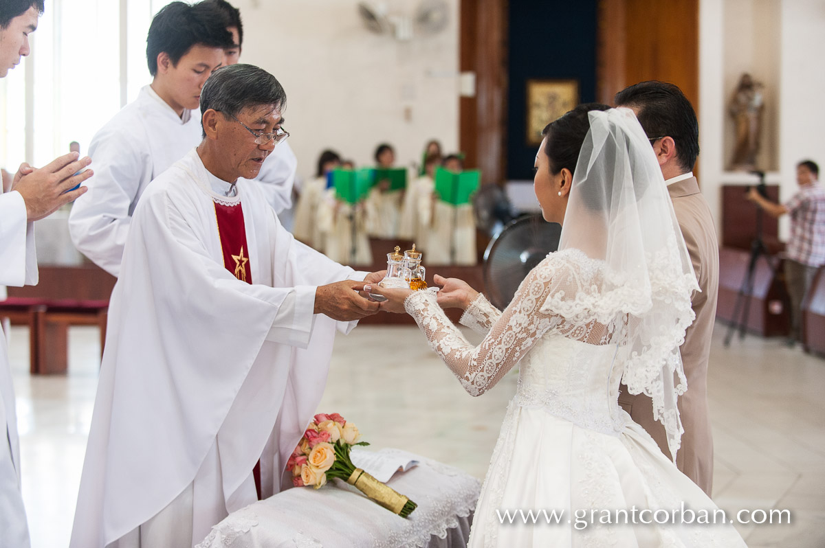 Kadazan wedding Sacred Heart Church Kota Kinabalu
