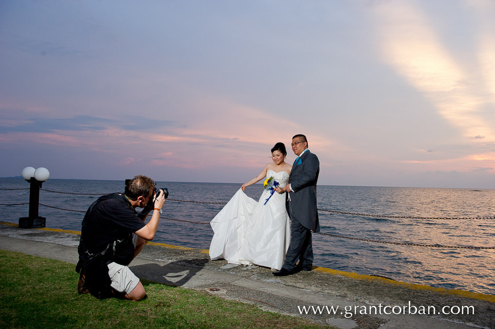 Wedding portraits at the Shangrila Tanjung Aru, kota Kinabalu