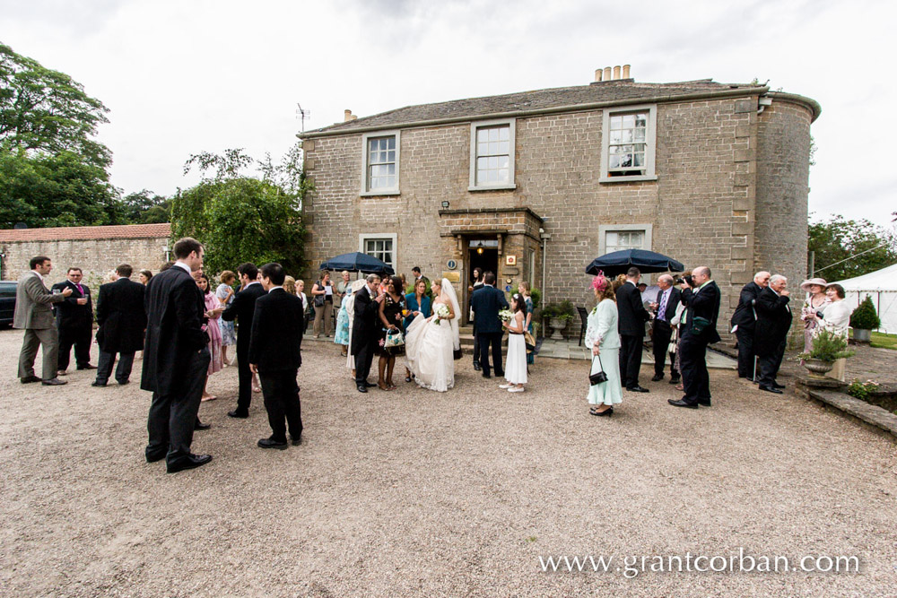 Wedding reception at Cockliffe Country House Hotel and Restaurant