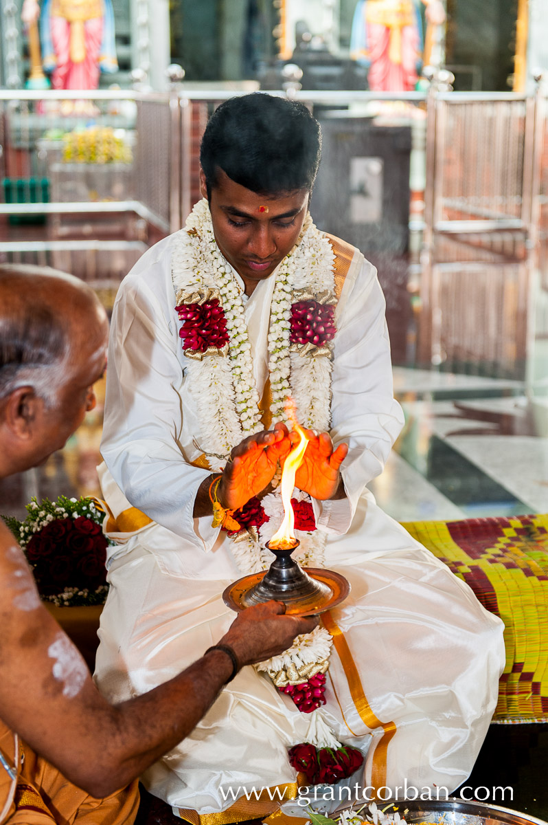 Hindu wedding at the Sri Sakthi Eswari Temple PJ Petaling Jaya