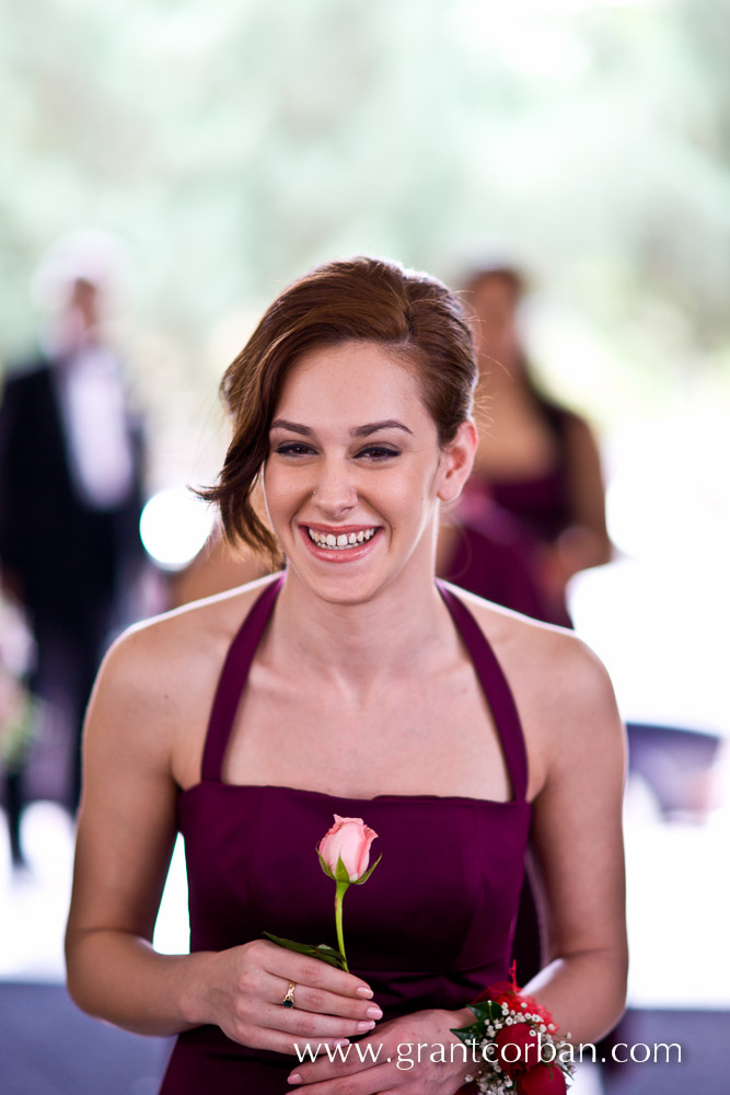 Brides maid at St Johns Cathedral Wedding Photographer Malaysia