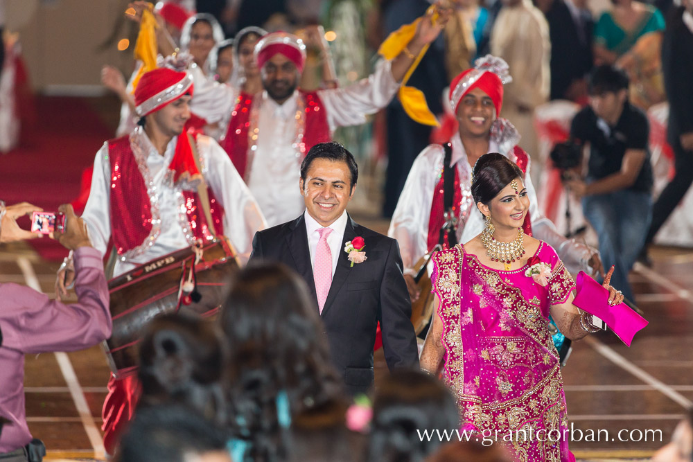 wedding banquet grand entrance at the equatorial melaka