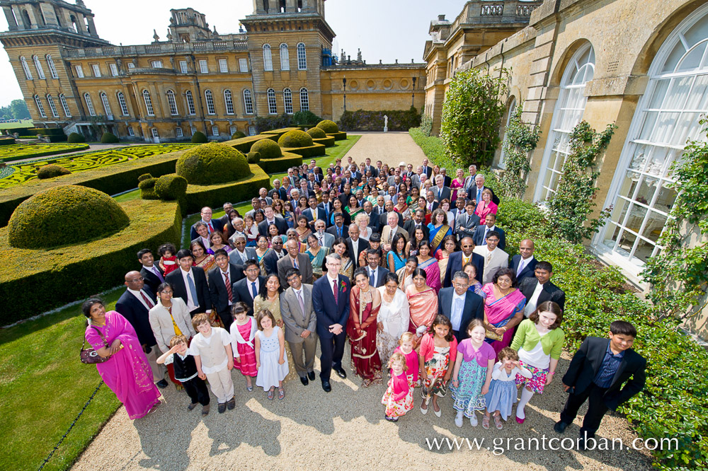 Group photo at the Orangery Blenheim Palace