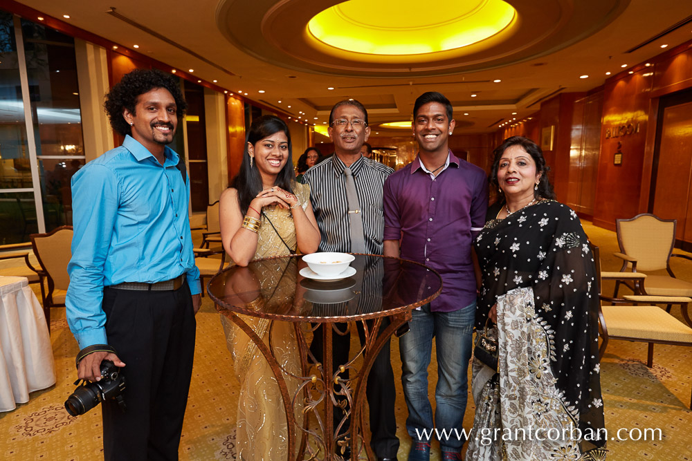 friends at Wedding dinner at the Allson Klana Resort Seremban