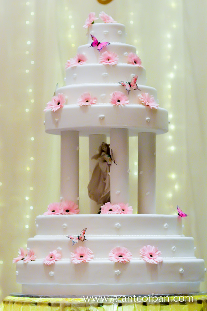 Wedding cake at Sheraton Imperial