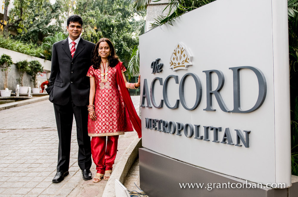 accord metropolitan hotel chennai wedding portraits