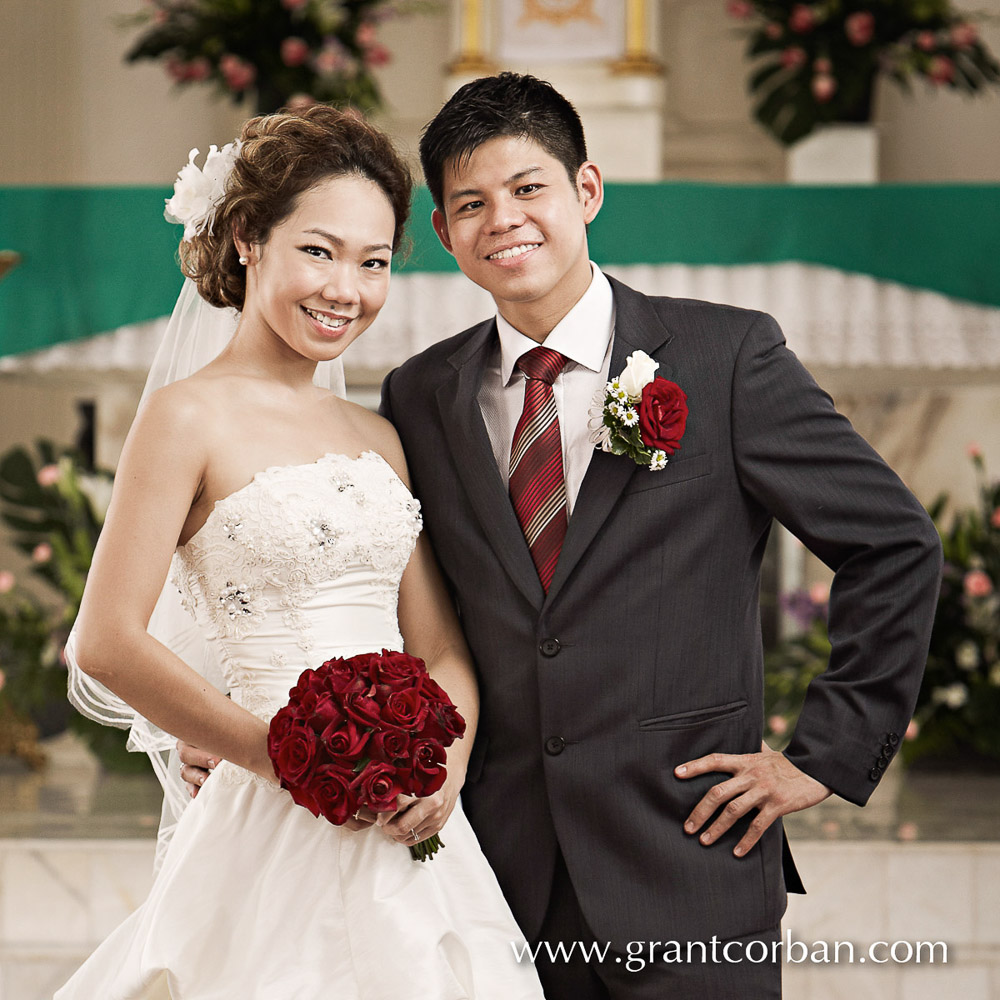 Our lady of lourdes Klang wedding portraits