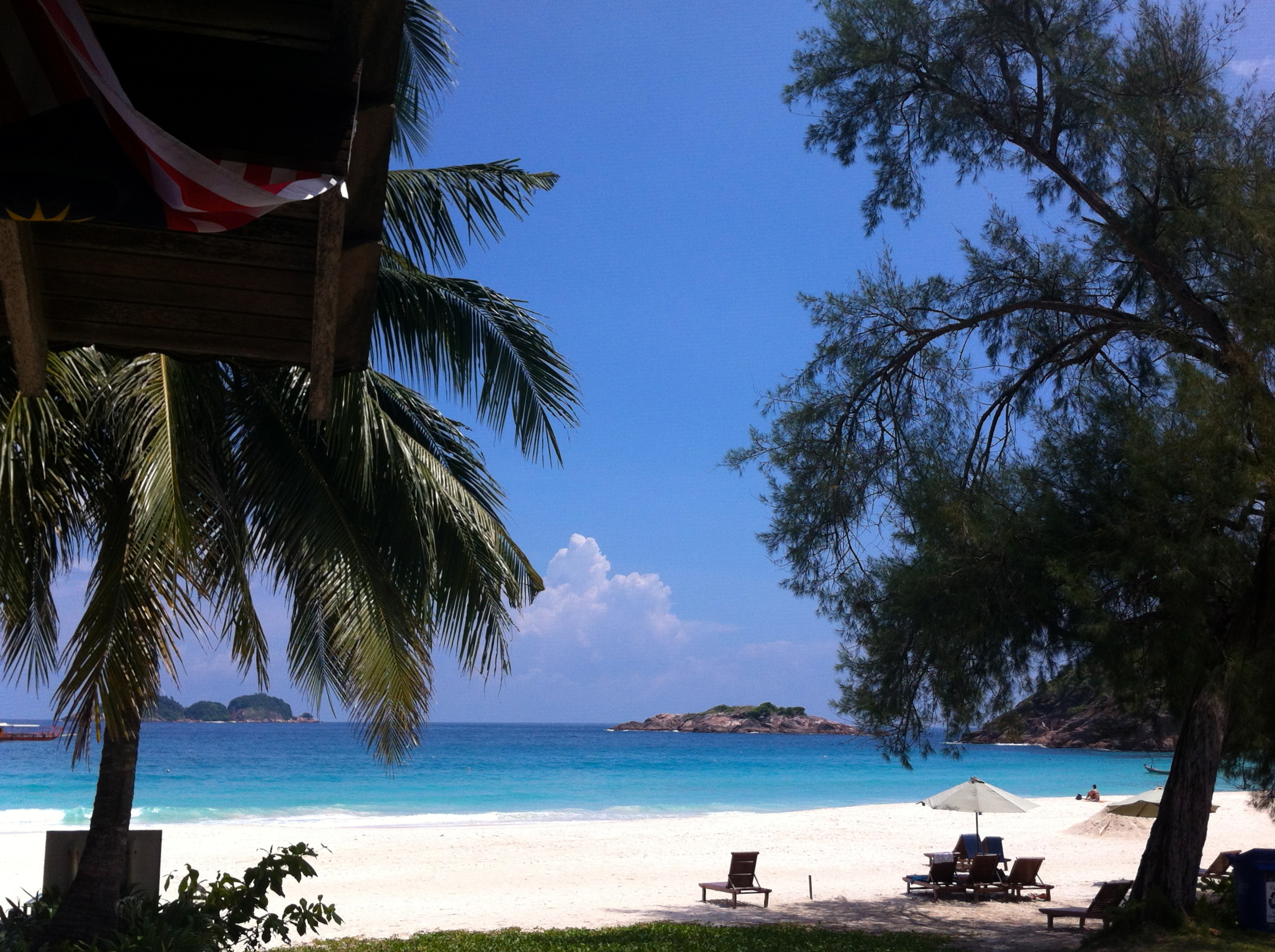 Sunny Day on Pulau Redang at the Coral Resort