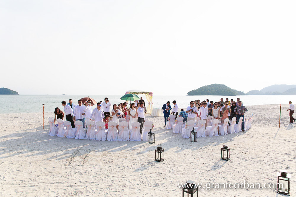 Beach wedding at Meritus Pelangi Resort Langkawi