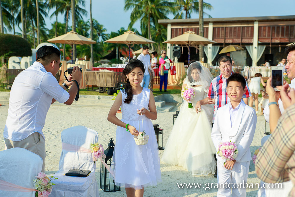 Beach wedding at Meritus Pelangi Resort Langkawi