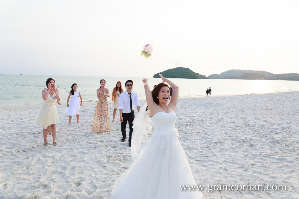 Beach wedding at Meritus Pelangi Resort Langkawi