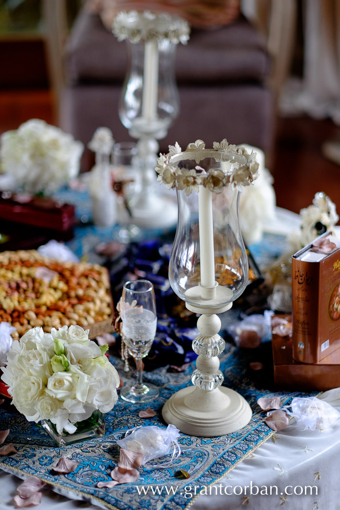 persian sugar cone wedding ceremony in malaysia