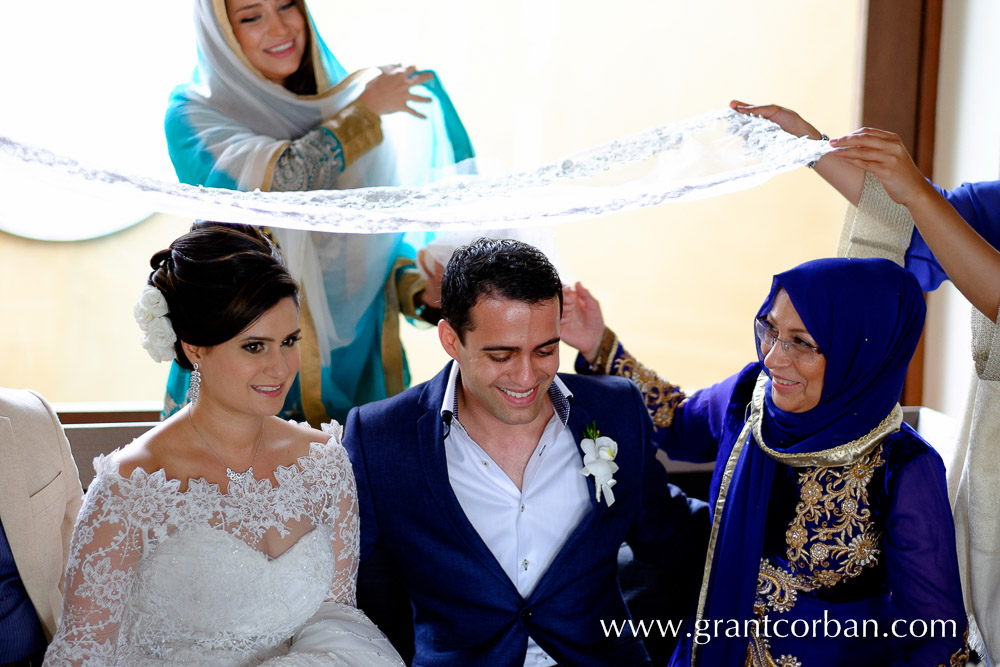 persian sugar cone wedding ceremony in malaysia